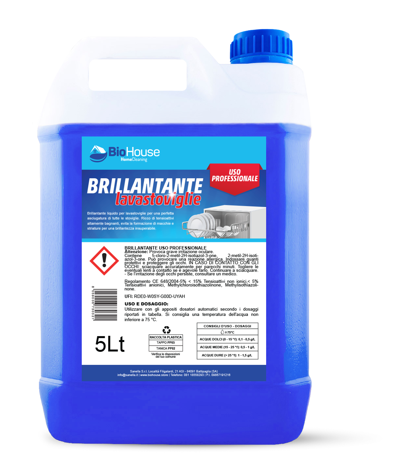 BioHouse - Brillantante Lavastoviglie