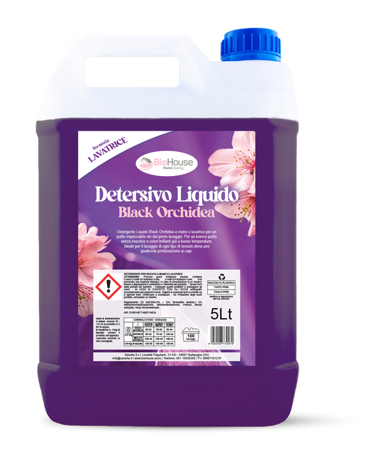 BioHouse - Detersivo Lavatrice Black Orchidea