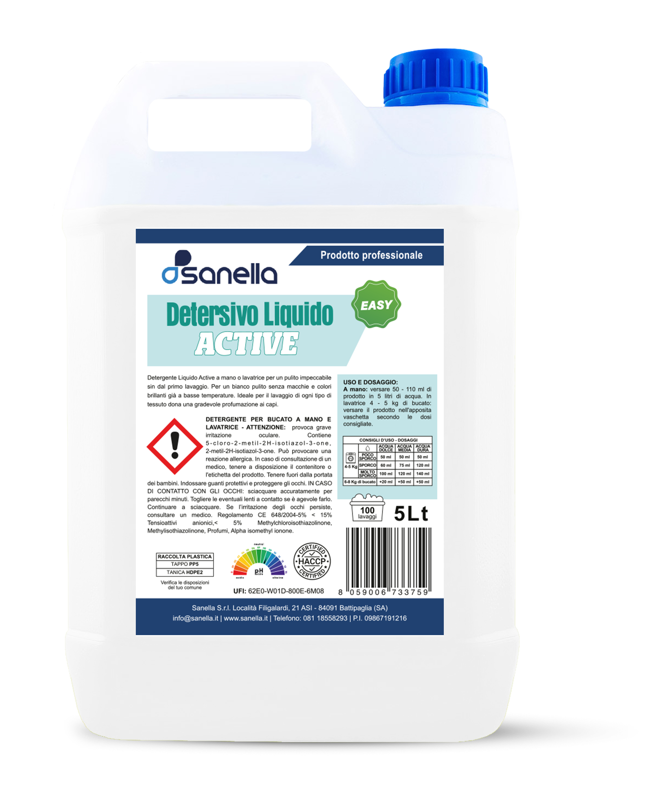 Detersivo Liquido Active - Easy