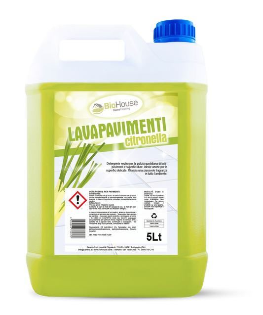 Bio House - Lavapavimenti Citronella