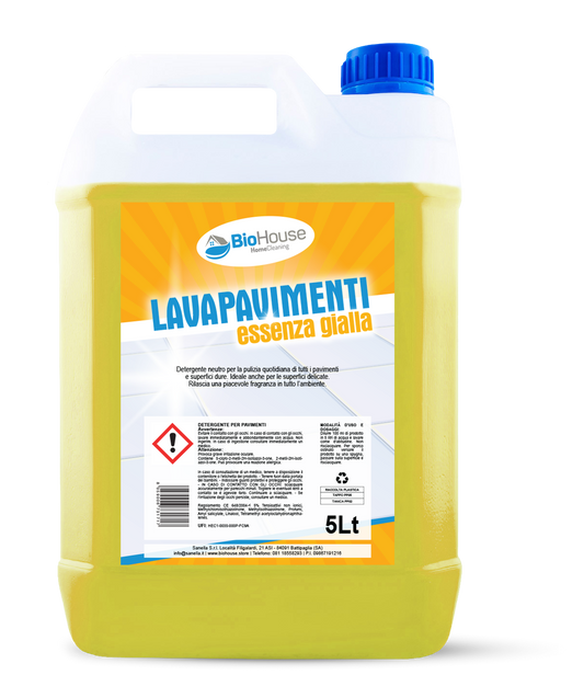 Bio House - Lavapavimenti Essenza Gialla