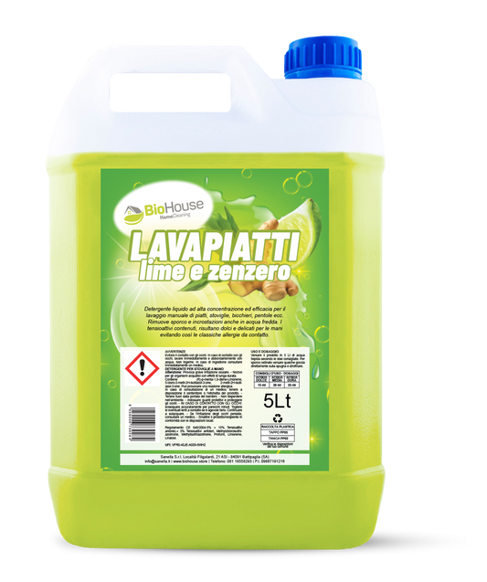 Bio House - Lavapiatti Lime e Zenzero