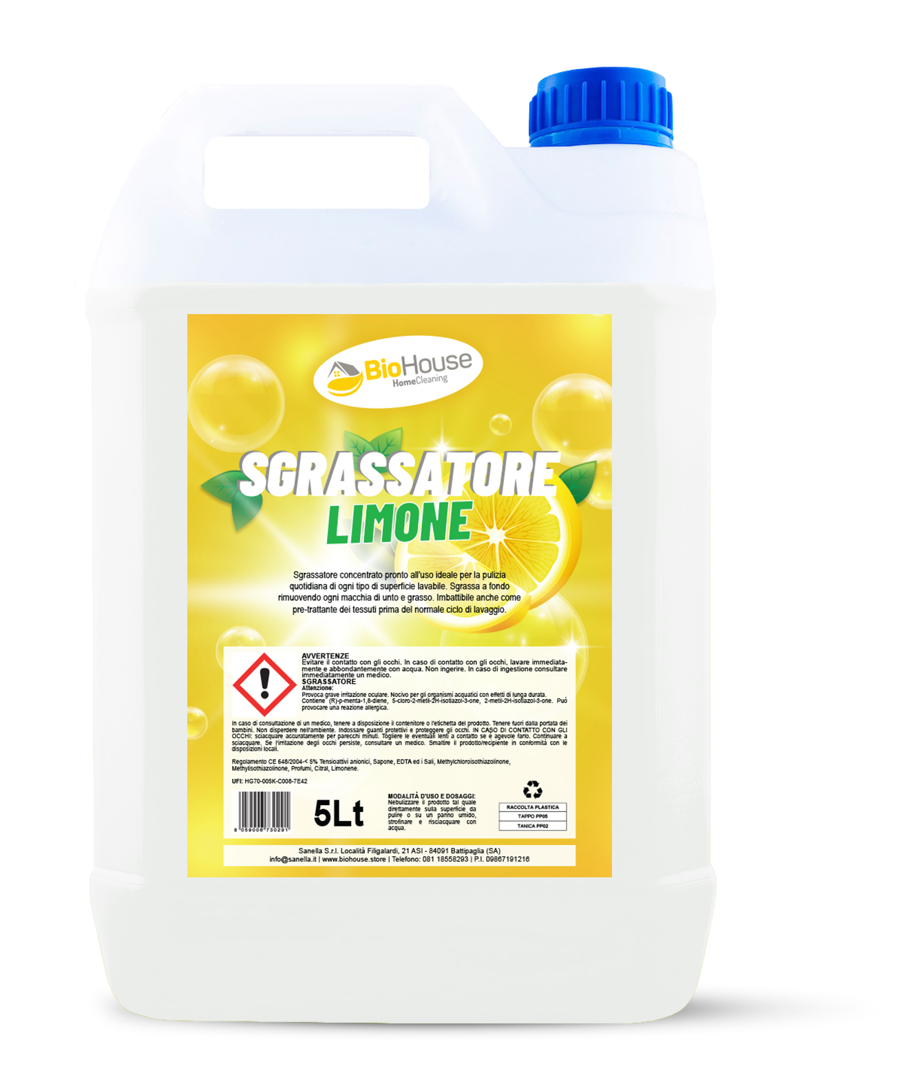 BioHouse - Sgrassatore Limone