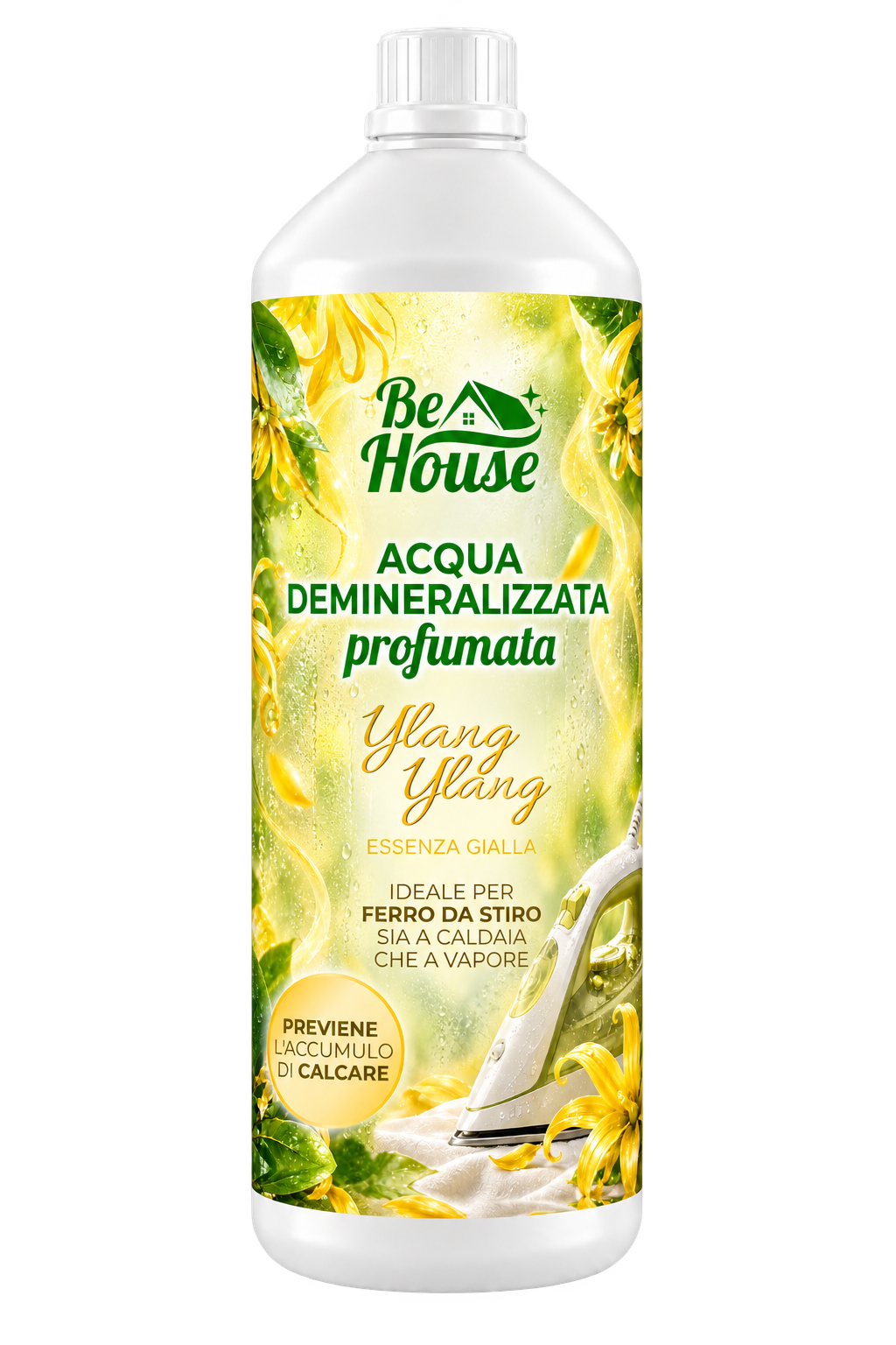 BeHouse - Acqua Demineralizzata Profumata Ylang Ylang