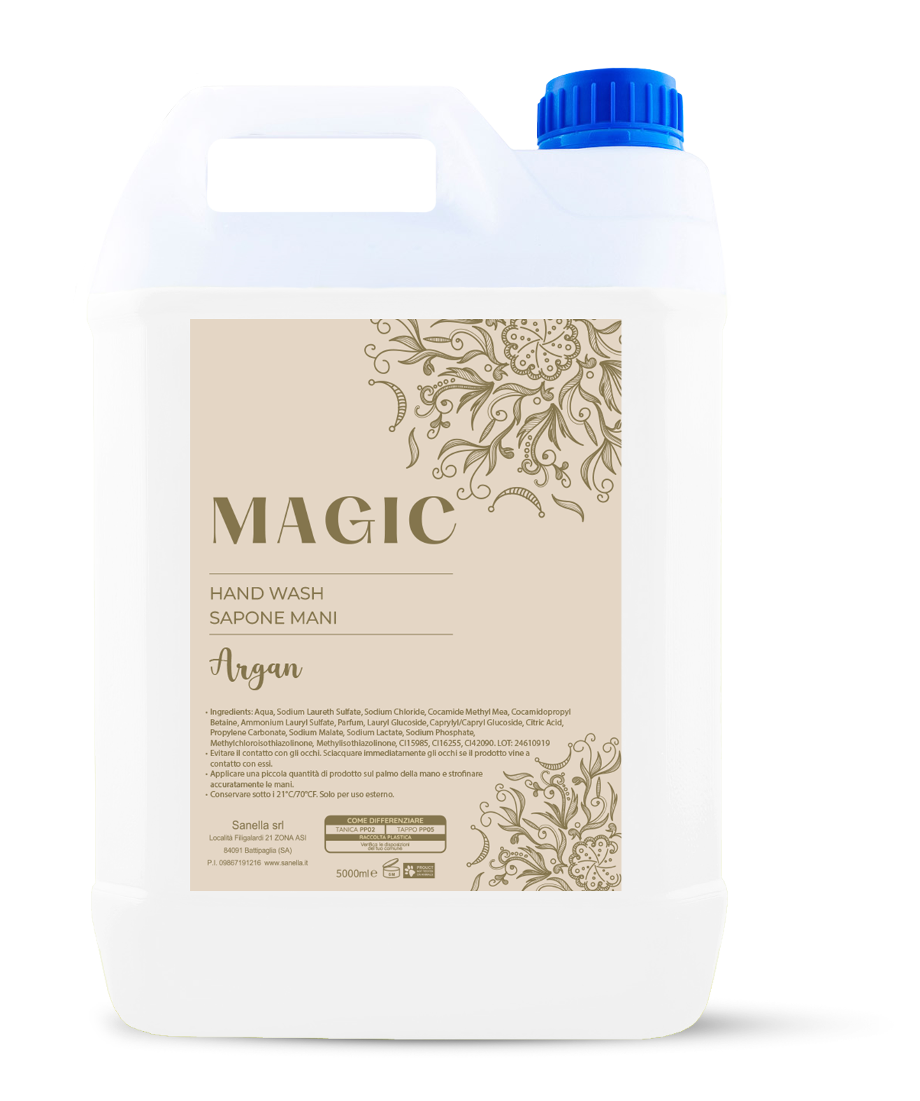 Magic - Sapone Mani Ricarica 4 pz x 5Kg
