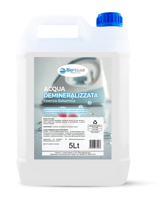 BioHouse - Acqua Demineralizzata Profumata Balsamica