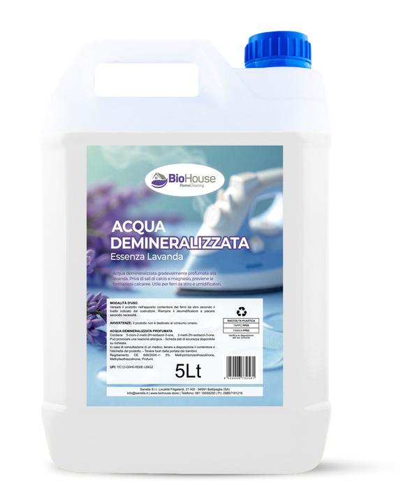 BioHouse - Acqua Demineralizzata Profumata Lavanda