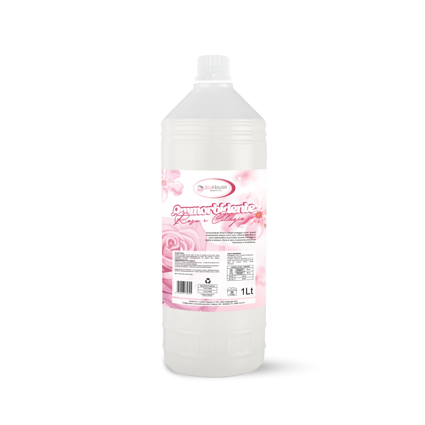 Bio House - Ammorbidente Rosa e Ciliegio