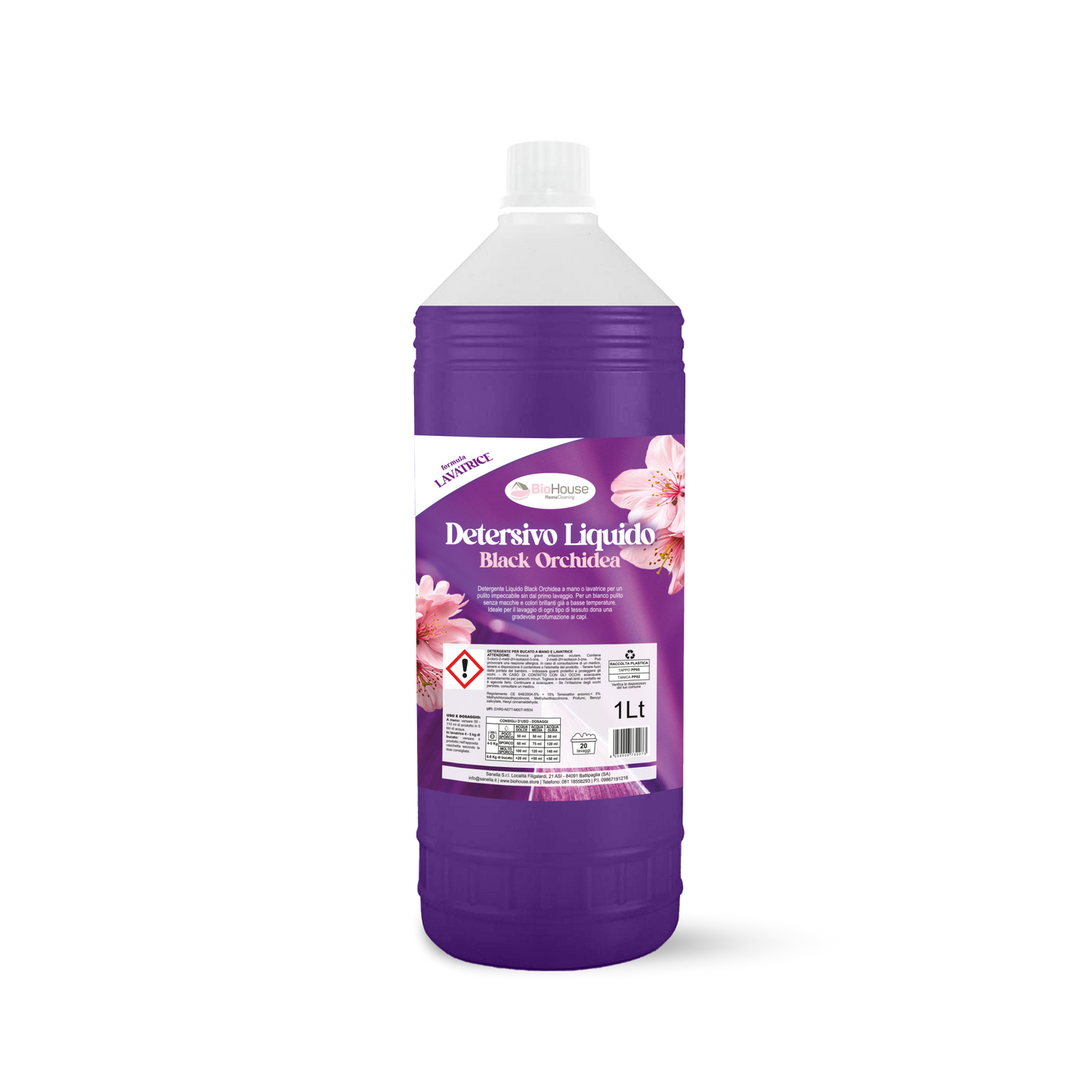 BioHouse - Detersivo Lavatrice Black Orchidea