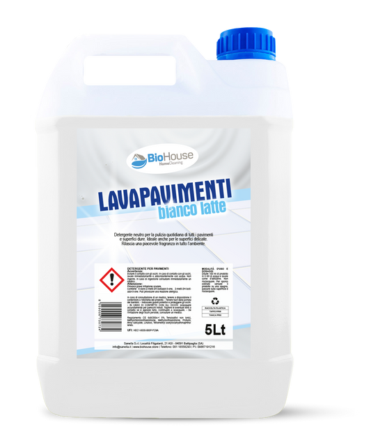 Bio House - Lavapavimenti Bianco Latte
