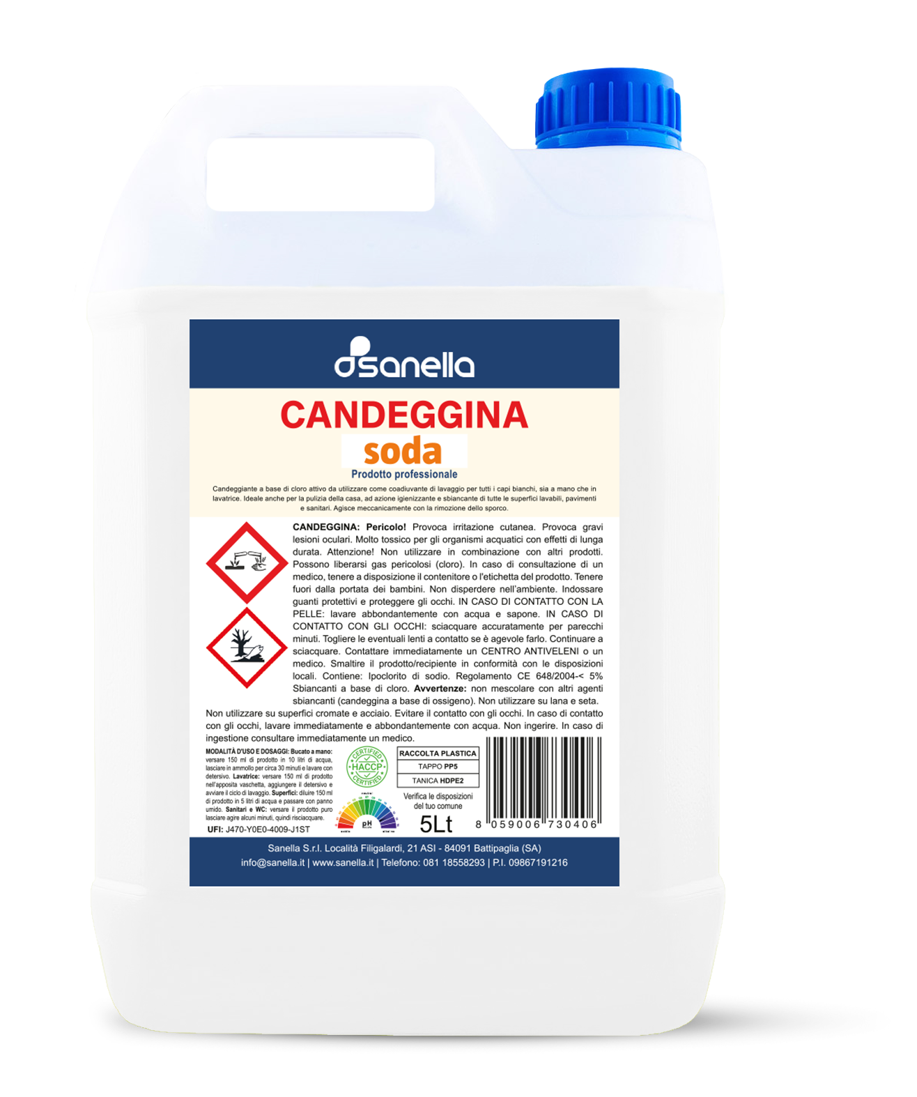 Candeggina con Soda