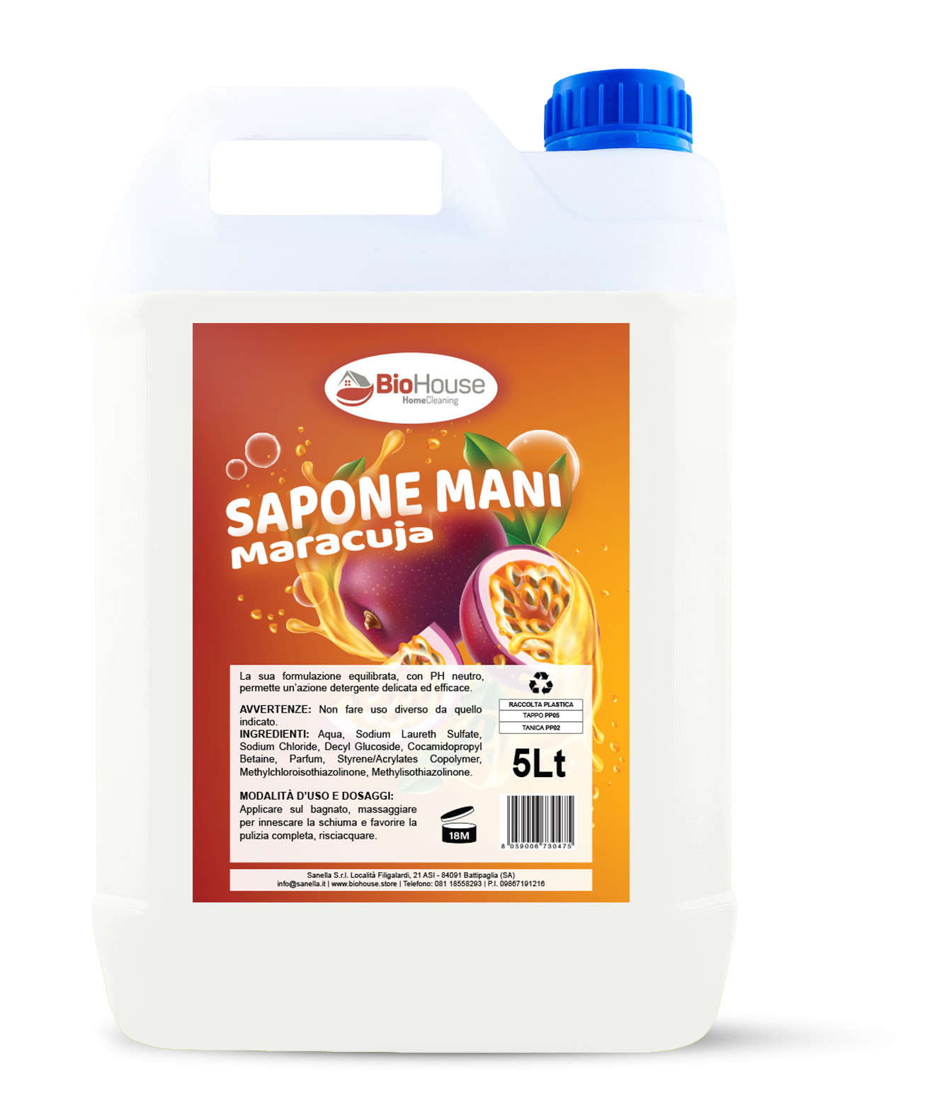 Bio House - Sapone Mani Maracuja