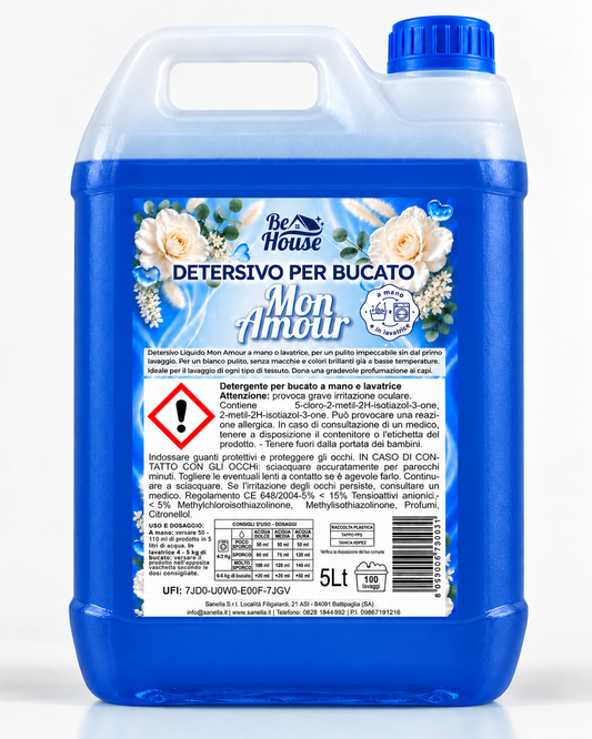 BeHouse - Detersivo Per Bucato Mon Amour