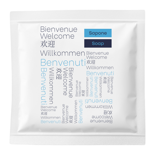Benvenuti - Sapone tondo 500pz