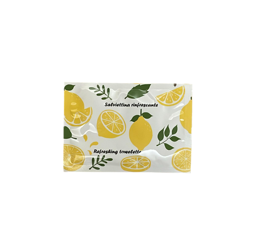 SALVIETTINE RINFRESCANTI MONOUSO AL LIMONE 1000pz